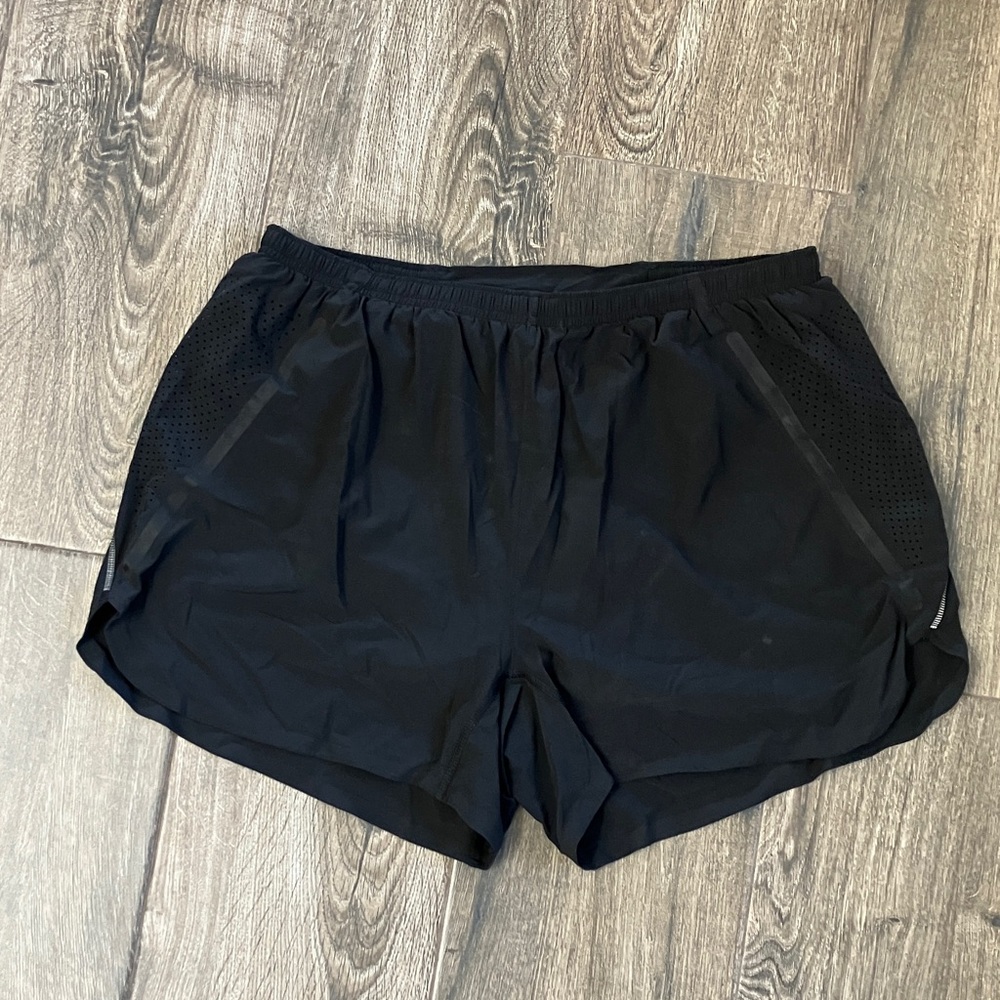 lululemon athletica Black Mens Athletic Shorts